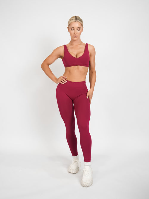 Amplify Leggings - Ruby
