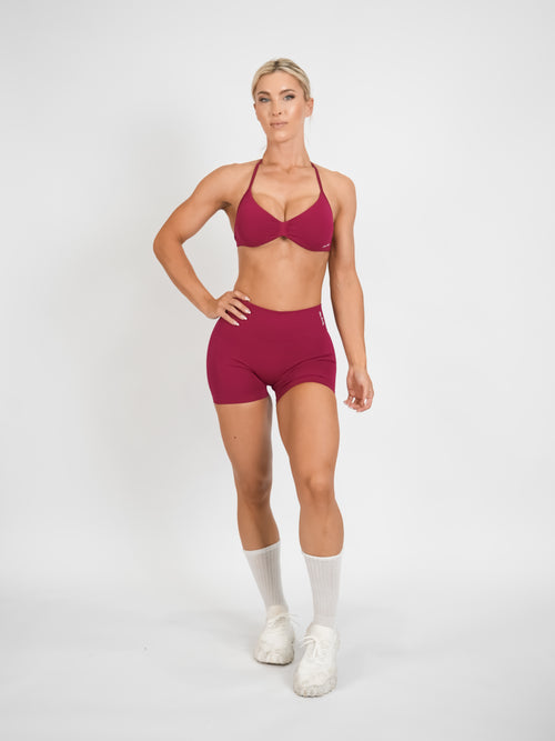 Amplify Micro Bra - Ruby