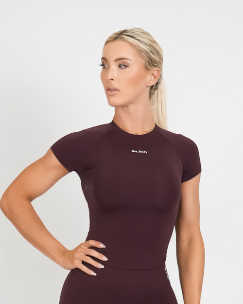 Amplify Tee - Brown Sugar