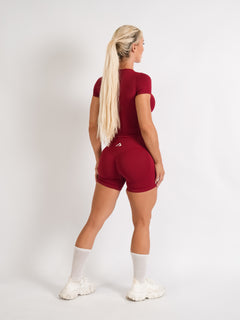 Amplify Tee - Cherry Red