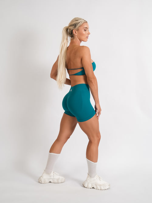 Amplify Bandeau Bra - Ocean