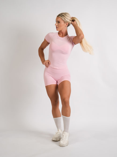 Amplify Tee - Baby Pink