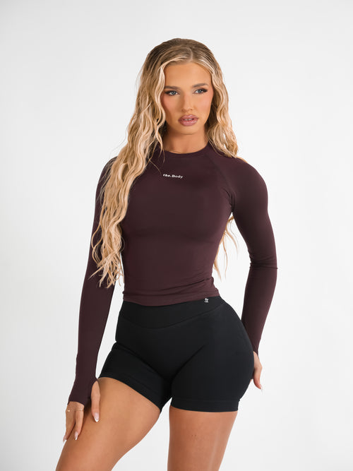 Amplify Long Sleeve - Brown Sugar