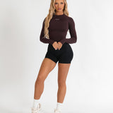 Amplify Long Sleeve - Brown Sugar