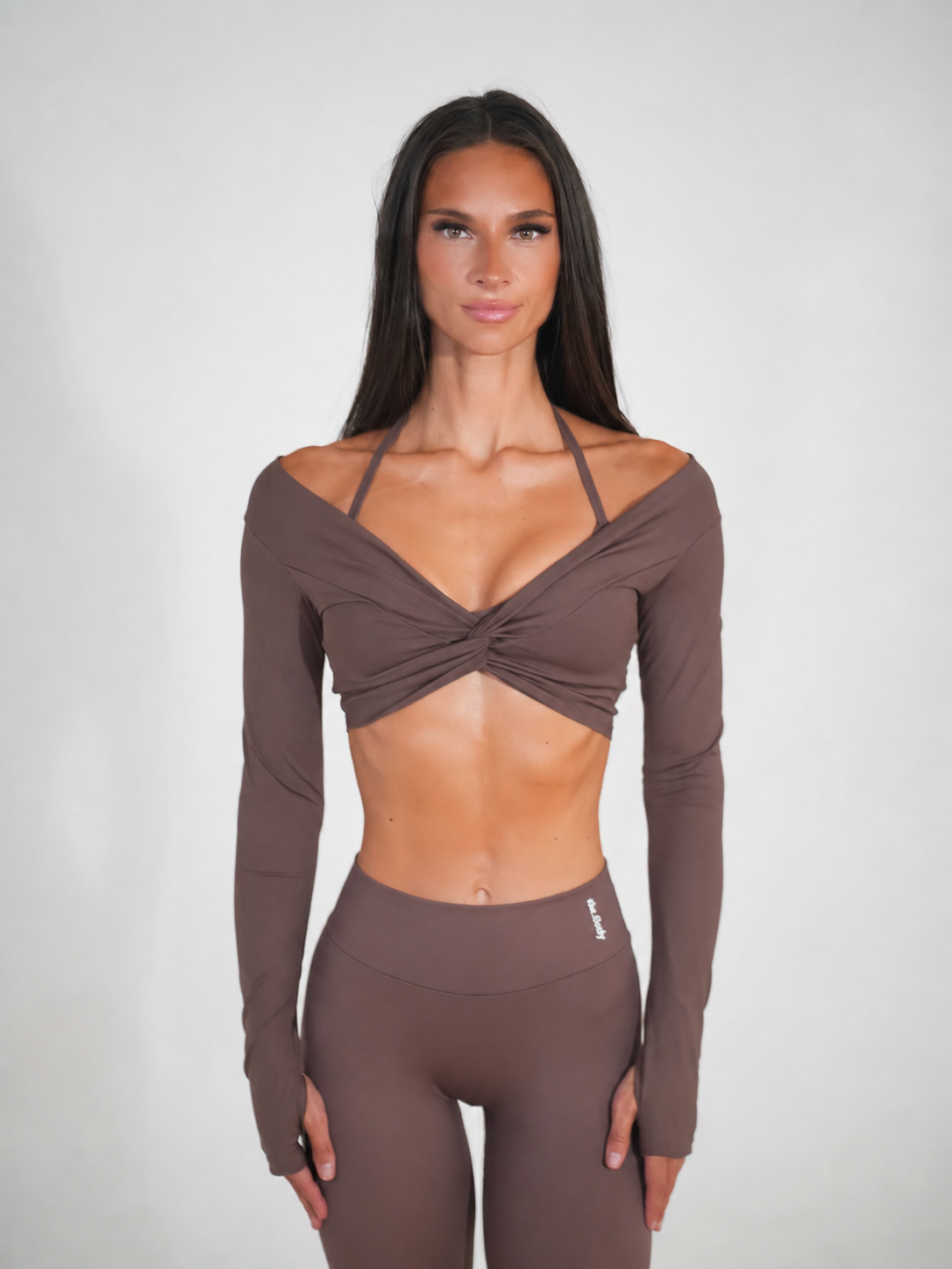 Twist Long Sleeve - Chocolate
