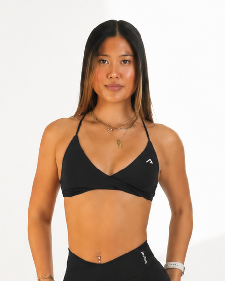 Aire Twist Bra - Black