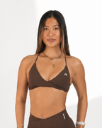 Aire Twist Bra - Chocolate