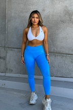 Bare V Scrunch Leggings - Blue