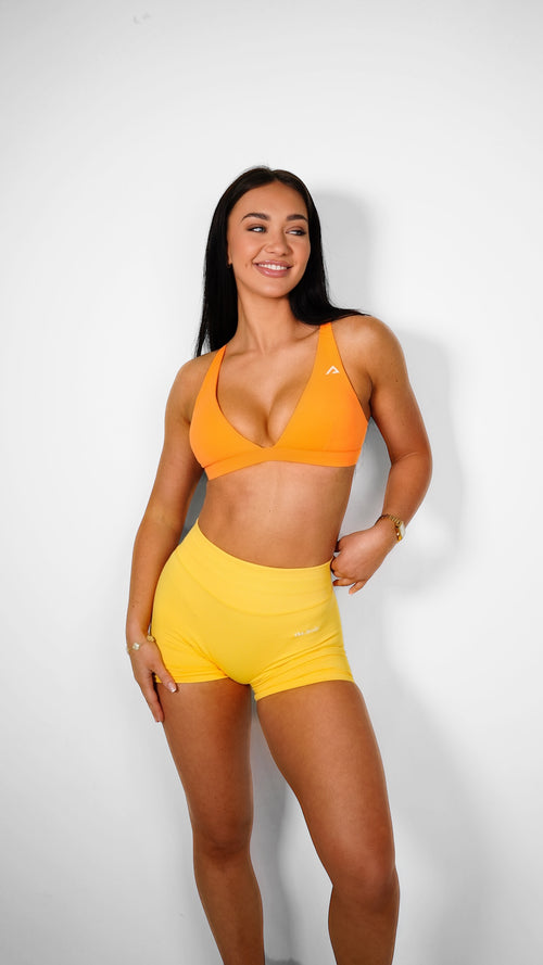 Amplify Crop - Orange