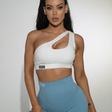 Pumped Sports Bra - White