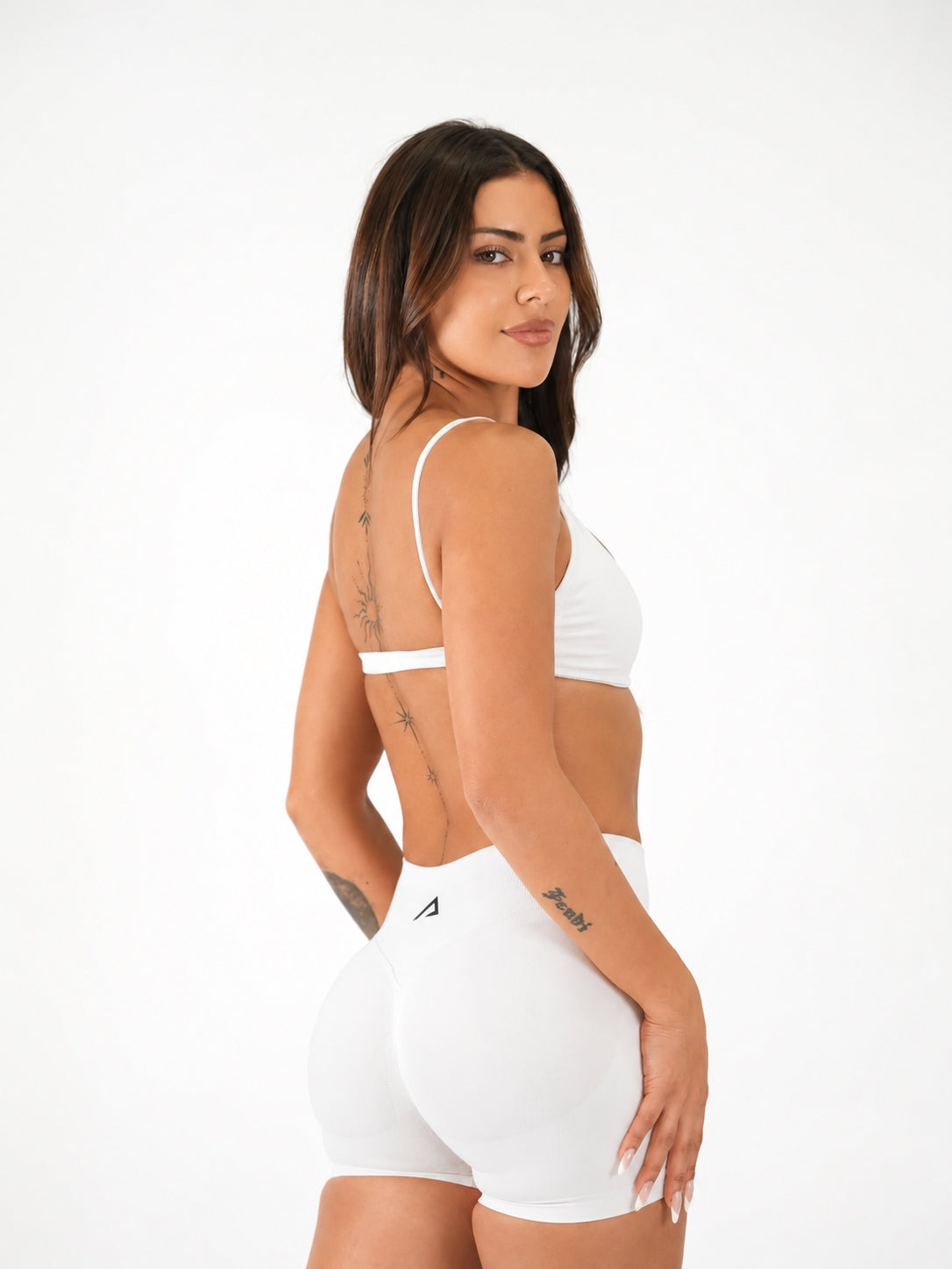 Amplify Bralette - White