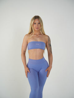 Amplify Bandeau Bra - Graphite Grey