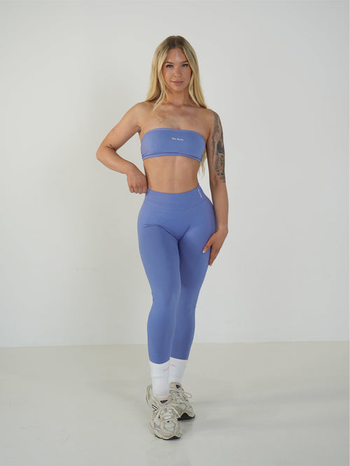 Amplify Bandeau Bra - Graphite Grey