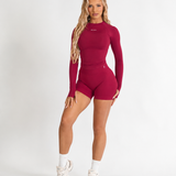 Amplify Long Sleeve - Ruby