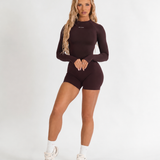 Amplify Long Sleeve - Brown Sugar