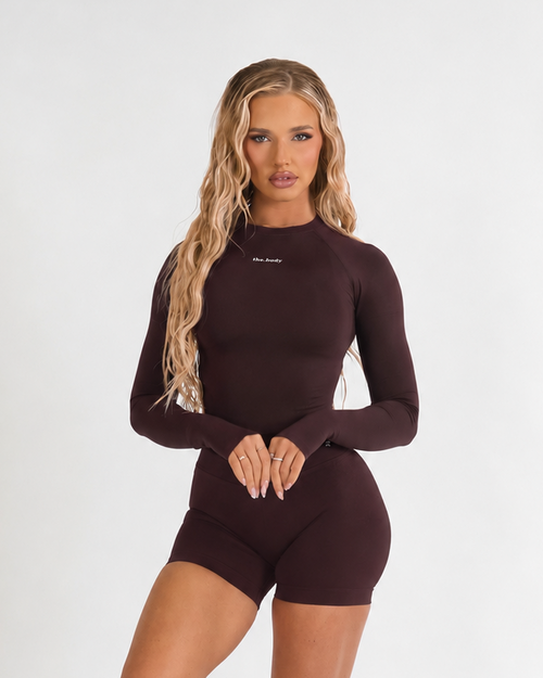 Amplify Long Sleeve - Brown Sugar