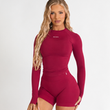 Amplify Long Sleeve - Ruby