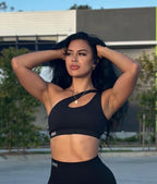 Pumped Sports Bra - Black