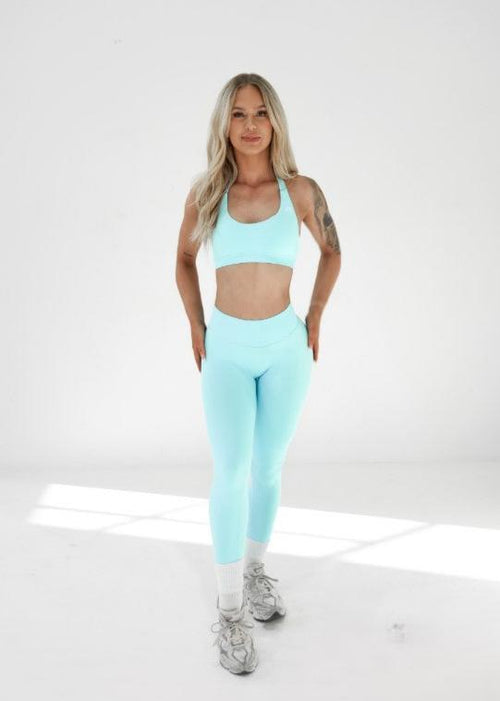 Amplify Seamless Leggings - Sky Blue