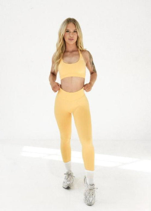 Amplify Seamless Leggings - Citrus Yellow