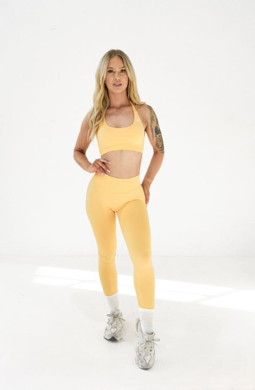 Amplify Seamless Leggings - Citrus Yellow