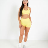 Amplify Halter Bra - Lemon